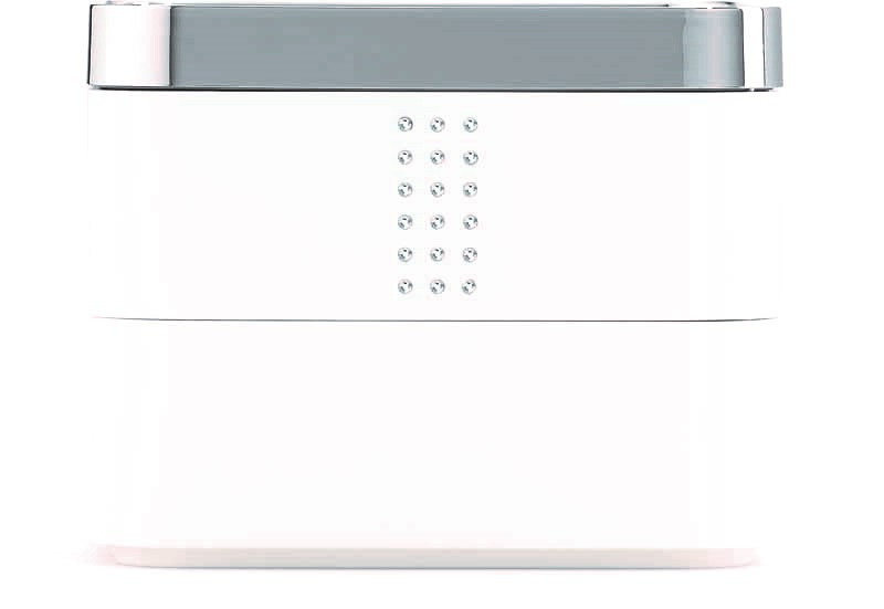 SWAROVSKI PORTAGIOIE 3 SCOMPARTI cm 10x10x8 Foto prodotto